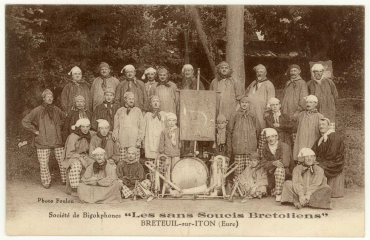Breteuil-sur-Iton. Société de Bigokphones " Les sans Soucis Bretoliens".