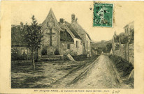 Notre-Dame-de-l'Isle. Mme Jacques-Marie. - Le Calvaire de Notre-Dame de l'Isle.