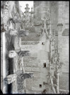 Pinacles de l'église Notre-Dame de Caudebec-en-Caux (Seine-Maritime).