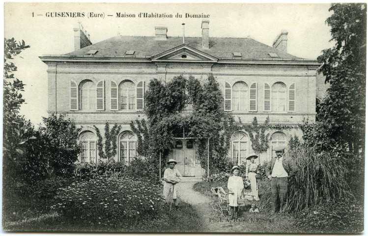 Guiseniers. Maison d'Habitation du Domaine.