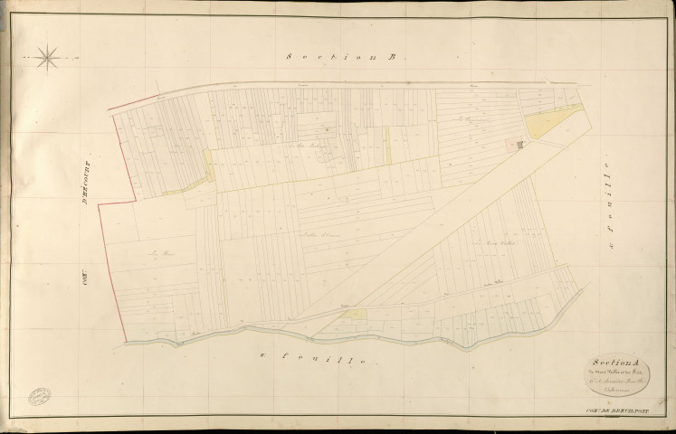 Breuilpont. Section A _ du Mont Vallet et des Prés _ 6e et dernière Feuille