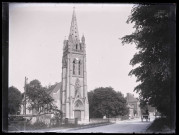 Église de Pont-Saint-Pierre (Eure), clocher.