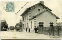 Ezy-sur-Eure. La Gare.