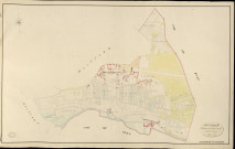 Mesnil-sur-l'Estrée (Le). Section B _ du Château et du Moulin d'Auger _ Feuille Unique
