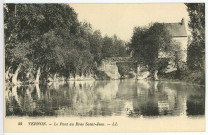 Vernon-Ville. Le Pont du bras Saint-Jean.