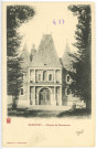 Radepont. Château de Bonnemare, Partie centrale refaite au XVIIe siècle.