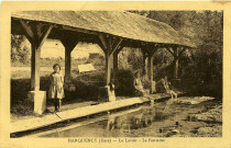 Harquency. Le Lavoir. - La Fontaine.