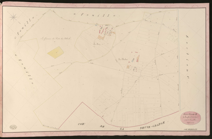 Morgny. Section D _ de Langlet et de la Curie _ 5e de 6 Feuilles