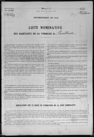 PANILLEUSE 1936
