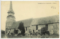 Tourville-la-Campagne. L'Eglise.