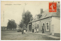 Roussière (La). Place de l'Eglise.