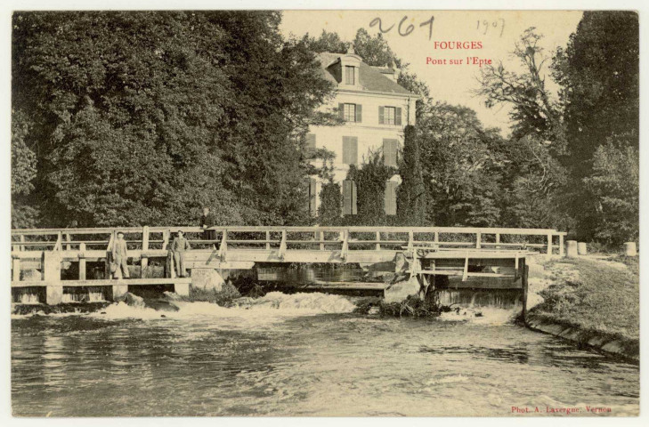 Fourges. Pont sur l'Epte.
