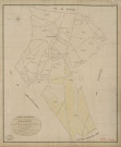 Bois-Arnault. Tableau d'assemblage _ du Plan Parcellaire de la Commune de Bois-Arnault _ Canton de Rugles - Evreux - Eure. _ Terminé sur le Terrain le 18 Juin 1854, sous l'administration de M. A Passy, Préfet _ M. Lefebure, Maire _ et sous la Direction de M. Marel, Directeur des Contributions directes _ M. Lefébure, Géomètre en Chef. _ Par M. Gondouin, Géomètre de 1re classe.