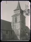 Église de Saint-Maclou (Eure), clocher.