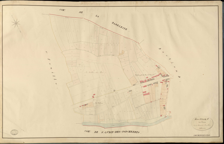 Nonancourt. Section C _ des Brosses _ 2e et dernière Feuille