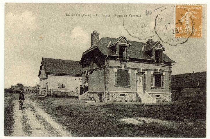 Bourth. La Brosse-Route de Verneuil.