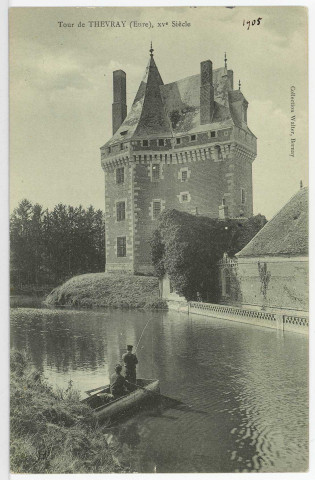 Thevray. Tour de Thevray, XVe siècle.