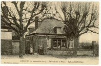 Amécourt. Epicerie de la Place-Maison Barreau.