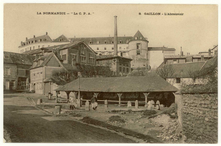 Gaillon. L'Abreuvoir.