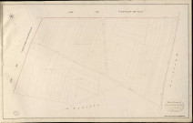 Plessis-Hébert (Le). Section A _ du Poirier de Jacob _ et des Gaudrilleux _ 1re de 4 Feuilles