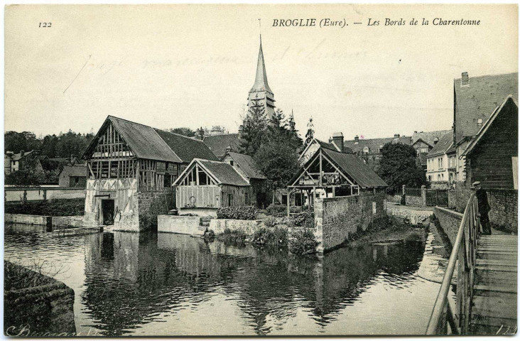 Broglie. Les Bords de la Charentonne.