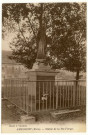 Amécourt. Statue de la Ste Vierge.