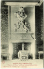 Amfreville-sous-les-Monts. Cheminée du Château de la Ferme de Senneville (Louis XIV).