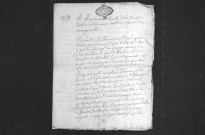 Police : ordonnance concernant le glanage (1759) - déclaration de grossesse (1774)