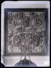 Église de La Trinité-de-Réville (Eure), rosaire en bois sculpté.