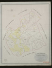 Saint-Aubin-le-Guichard. Tableau d'assemblage _ du Plan Parcellaire de la Commune de St-Aubin-le-Guichard. _ Canton de Beaumesnil - Bernay - Eure. _ Terminé sur le terrain le 22 octobre 1833 sous l'administration de M. A. Passy, Préfet _ M.Crosnier maire _ en sous la Direction de M. Marel, Directeur des Contributions directes. _ M. Le Fébure, Géomètre Chef. _ Par M. Renault, Géomètre de 1re classe.