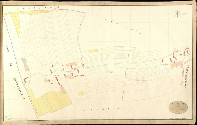 Brosville. Section C _ des Collets _ 2e de 5 Feuilles