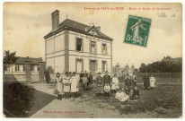 Gadencourt. Mairie et Ecoles de Gadencourt.
