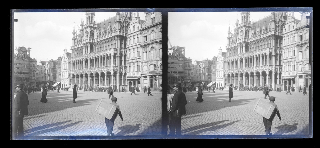 La Maison du Roi sur la Grand Place de Bruxelles (Belgique).