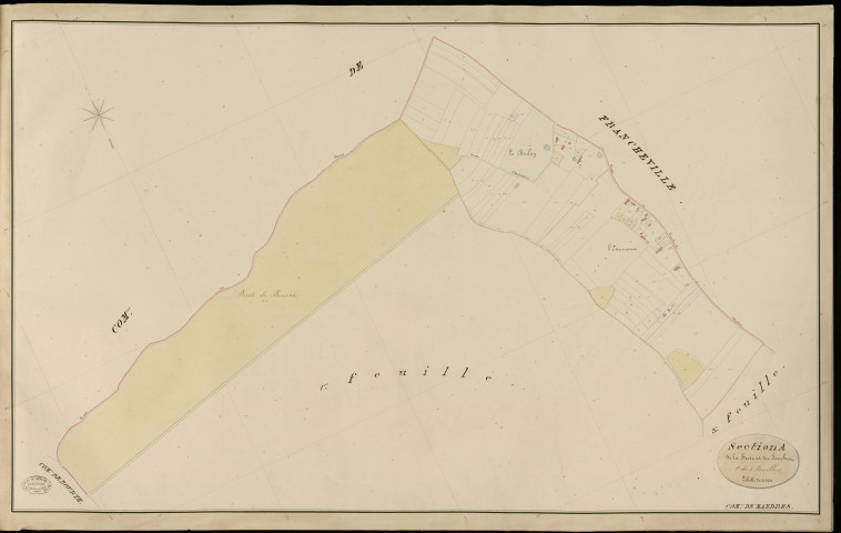 Mandres. Section A _ de la Forêt et du Souchet _ 2e de 3 Feuilles