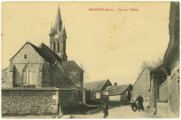 Mézières-en-Vexin. Vue sur l'Eglise.