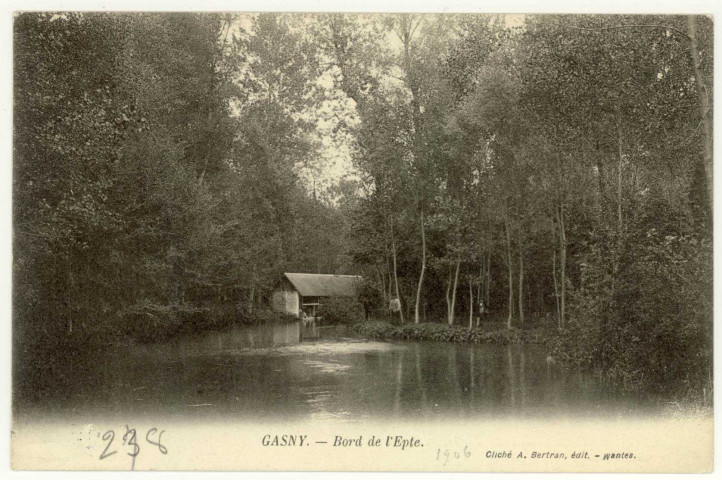 Gasny. Bords de l'Epte.