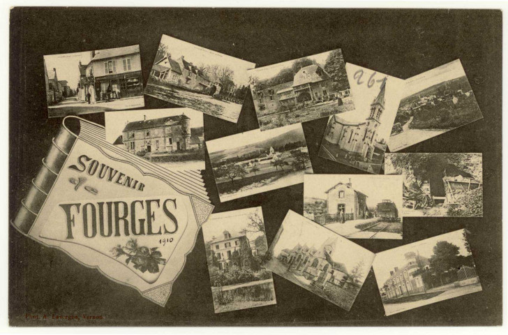 Fourges. Souvenir de Fourges.
