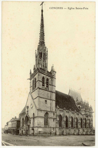 Conches-en-Ouche. Eglise Sainte-Foix.