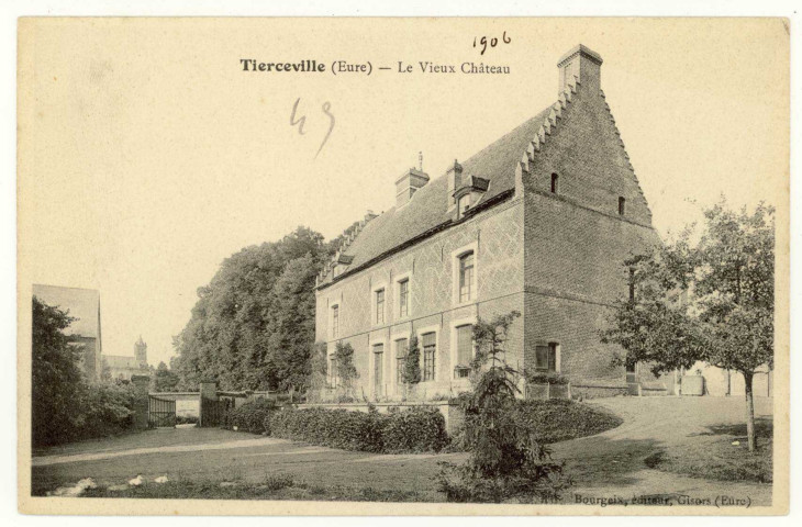 Bazincourt-sur-Epte. Thierceville Le Vieux Château.