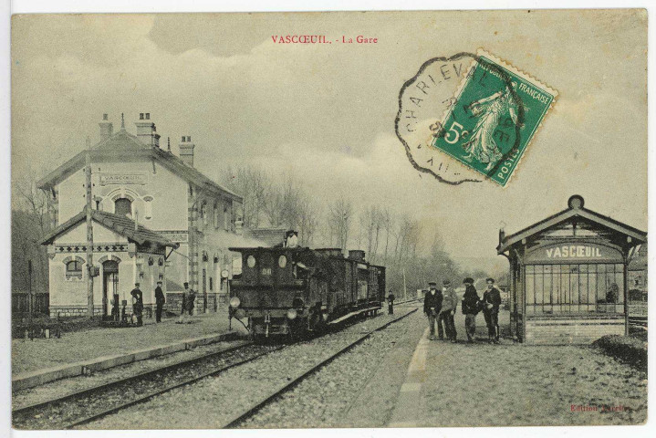 Vascoeuil. La Gare.