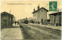 Château-sur-Epte. Bordeaux-Saint-Clair (Les). - La Gare.