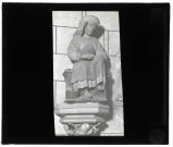 Église de La Madeleine à Verneuil-sur-Avre (Eure), statue de Saint-Crépin.