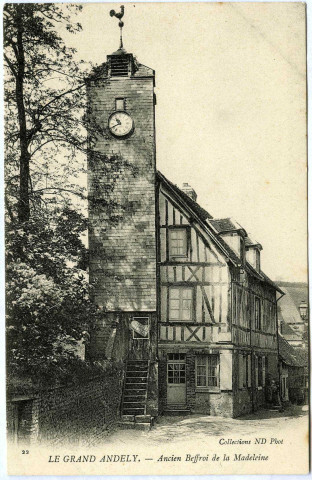 Andelys (Les). Le Grand Andely - Ancien remparts.