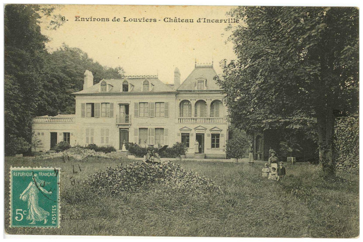 Incarville. Environs de Louviers - Château d'Incarville.