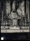 Maître-autel et tabernacle de l'église de Saint-Martin-du-Tilleul (Eure).