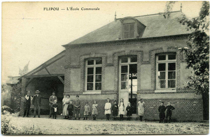 Flipou. L'Ecole Communale.