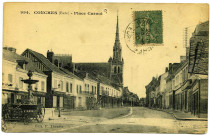Conches-en-Ouche. Place Carnot.