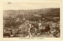 Bec-Hellouin (Le). Vue générale.