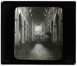 Basilique Saint-Denis (Seine-Saint-Denis), vue générale intérieure.