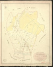 Notre-Dame-de-l'Isle. Tableau d'assemblage du Plan Parcellaire de la Commune de Notre-Dame-de-l'Isle. _ Canton des Andelys - Andelys, Eure. _ Terminé sur le terrain en 1830, sous l'administration de M. Le Vicomte Raymond Delaitre, Préfet - M. Ledanois, Maire et sous la direction de M. Marel, Directeur des Contributions directes. _ - M. Hautier, Géomètre en chef. _ Par M. Charpentier, Géomètre de 1re classe